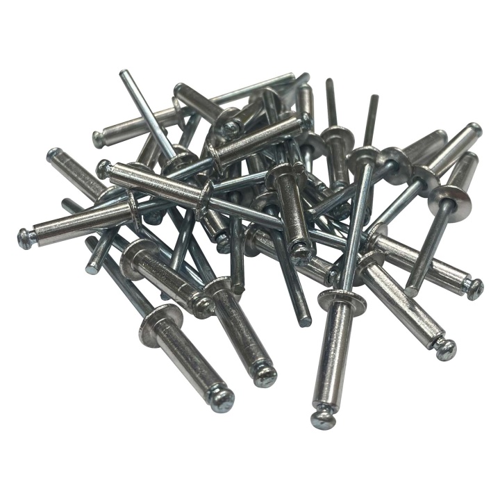 Eclipse 4mm Aluminium Rivets Medium Pack of 100