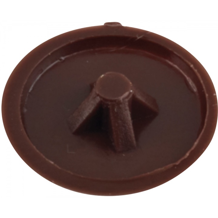 Plustop Screw Cover Brown Pk 50