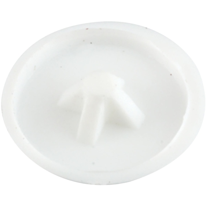 Plustop Screw Cover White Pack of 50