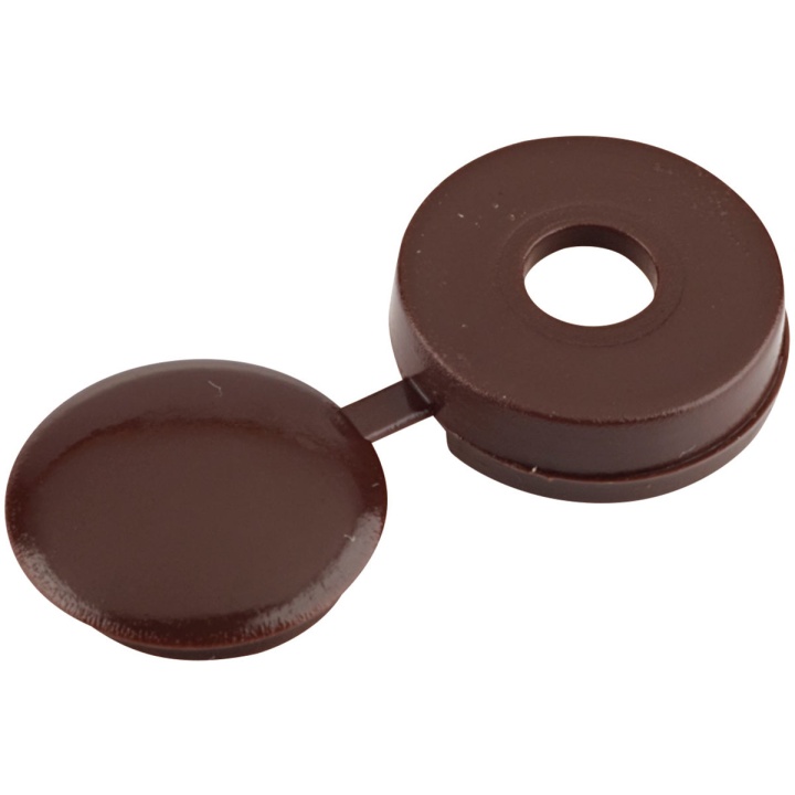 Unifix Domecap Screw Cover Brown Pack of 20
