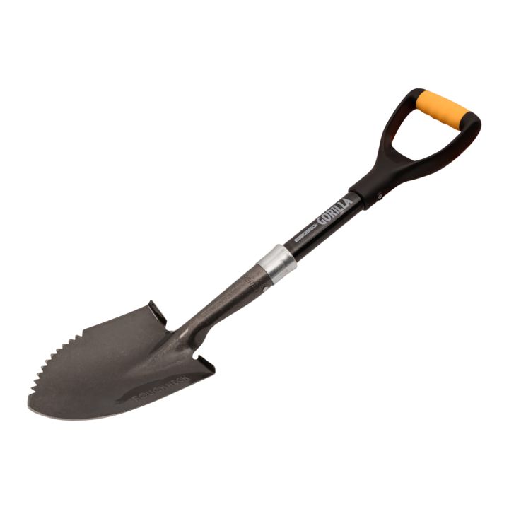 Roughneck Gorilla Sharp Edge Round Micro Shovel 