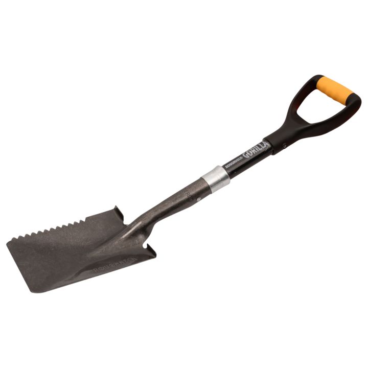 Roughneck Gorilla Sharp Edge Square Micro Shovel 