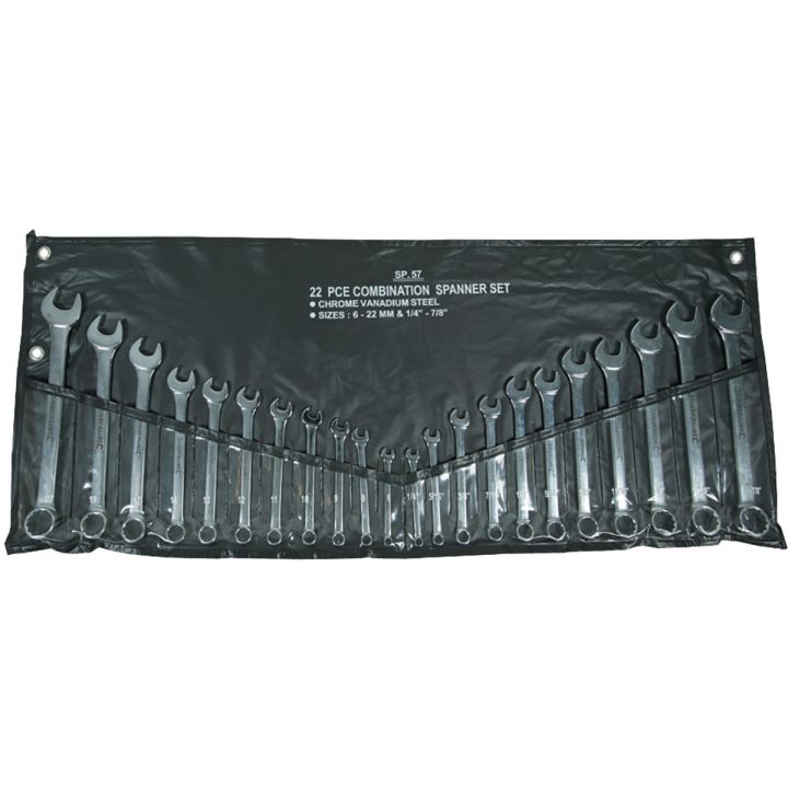 22 Piece Combination Spanner Set