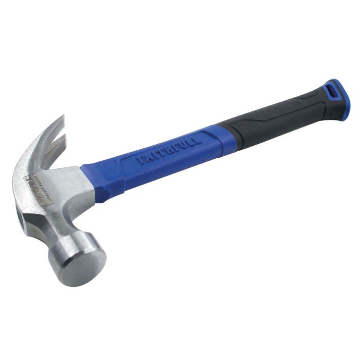 Faithfull 567g (20oz) Fibreglass Claw Hammer