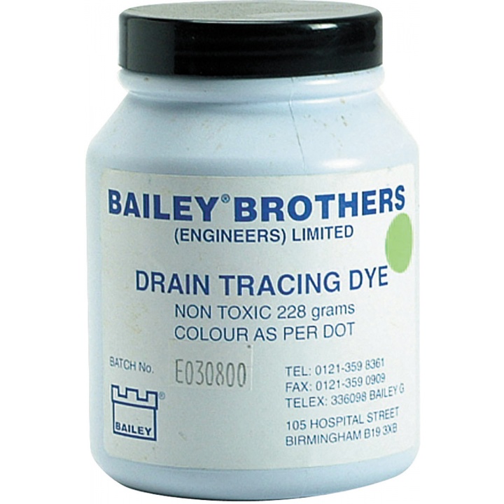 Drain Tracing Dye - Green