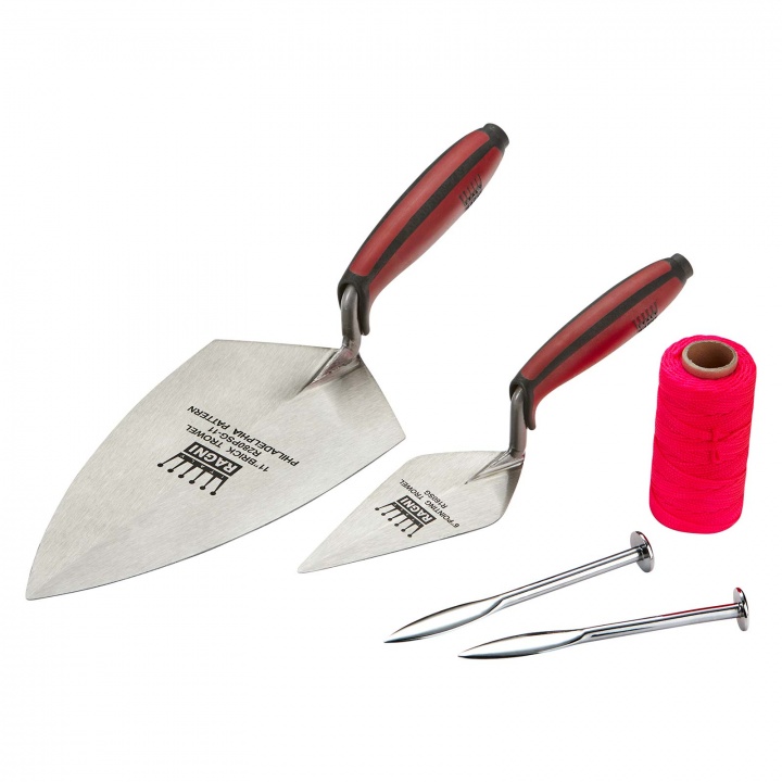Ragni Brick Layers Pack Includes 2 Trowells Line Pins And Line