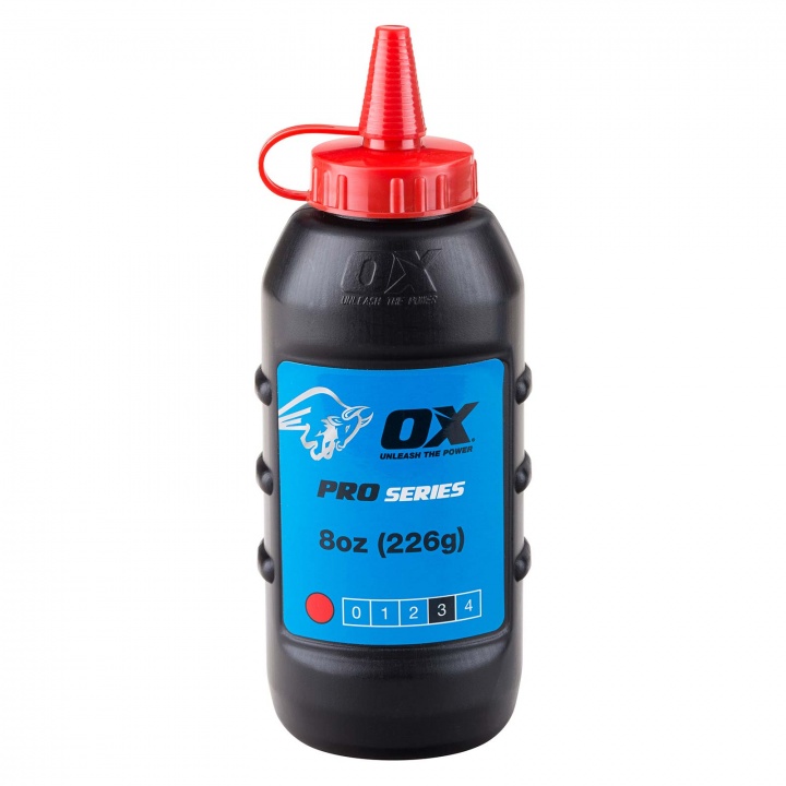 Ox Pro Red Chalk Powder 226g