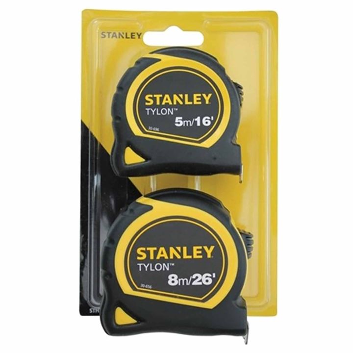 Stanley Tylon Tape Measure Twin Pack