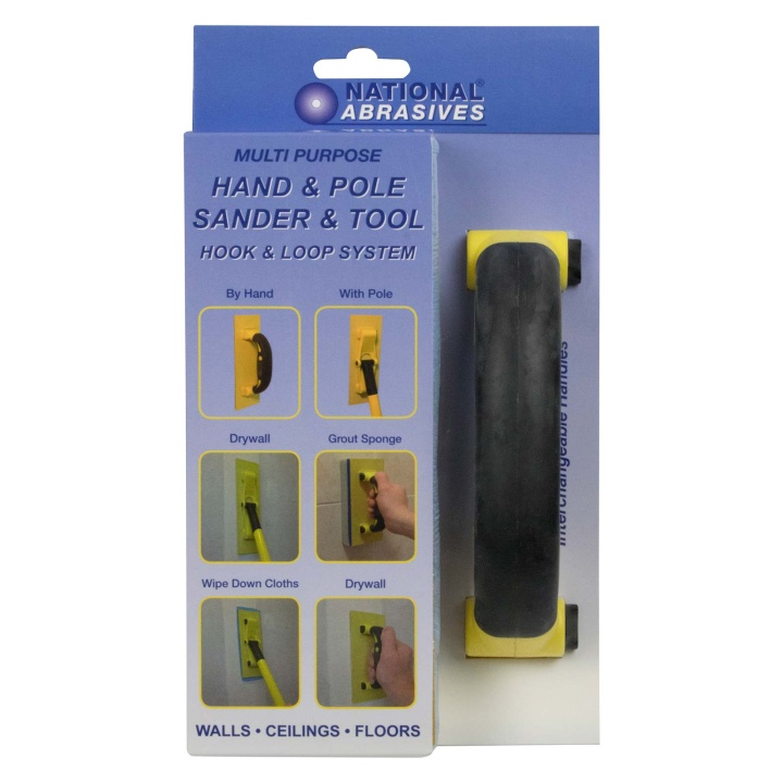 Rectangular Sander With Pole & Handle