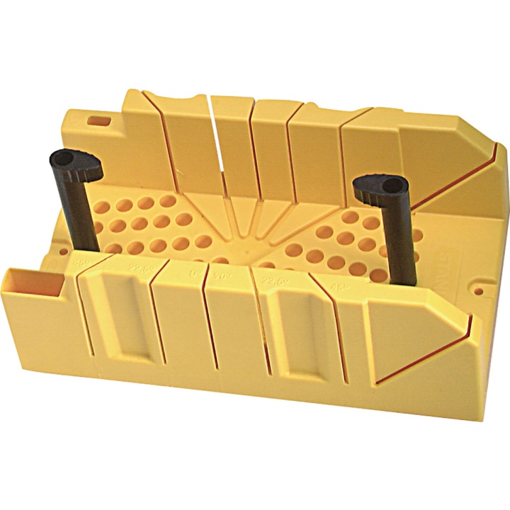 Stanley 20-800 Clamping Miter Box & Saw Set – Contractor Grade For Accurate Wood & Metal Cuts