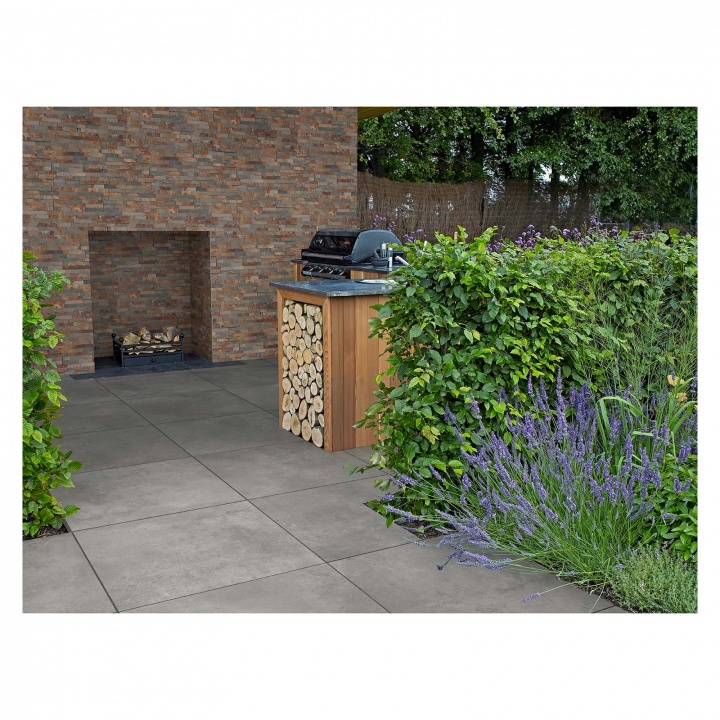 Stonemarket Grey Porcelain Arbury Paving 600 x 600 x 20mm Covers 0.72m²