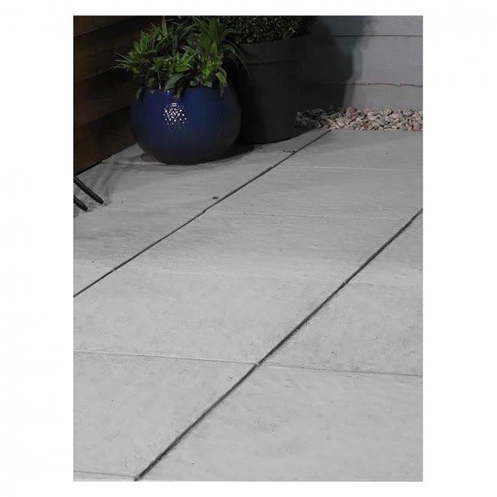 Brett Rippled Slab Charcoal 450 x 450 x 32mm