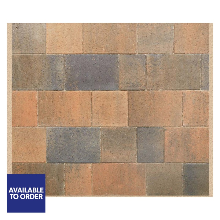 Stonemarket Avenu® Paver Burnt Ochre 160x160x50mm 10.75 m²