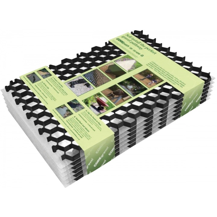 Corepath Handy Pack 600 x 400mm 38-18HDR (Black) Grid CGS007