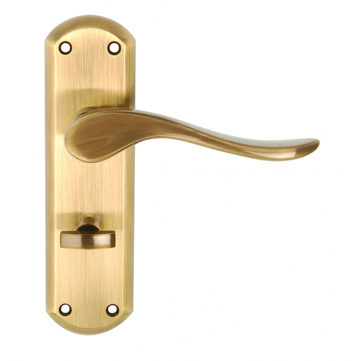 Sigma Bathroom Door Handles Antique Brass Premier Selco