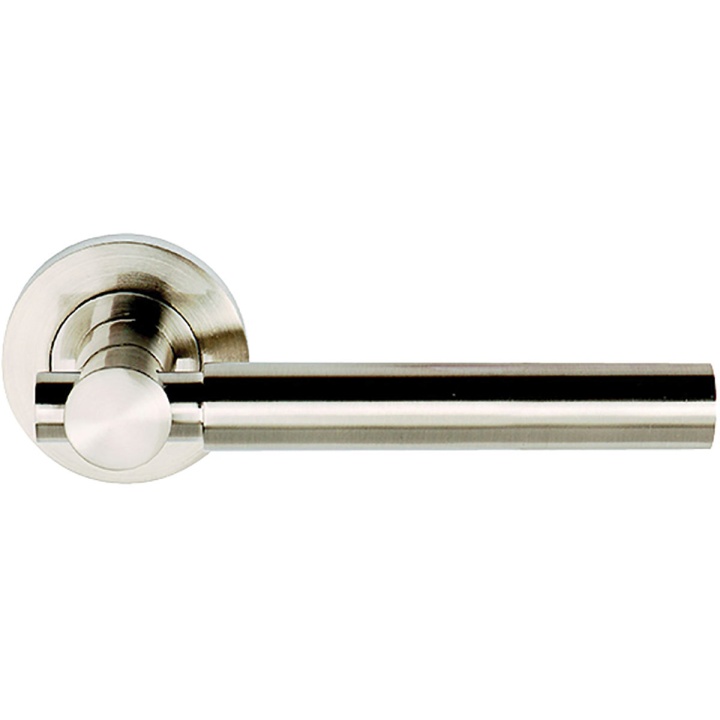 Astro Lever Door Handles Satin Nickel