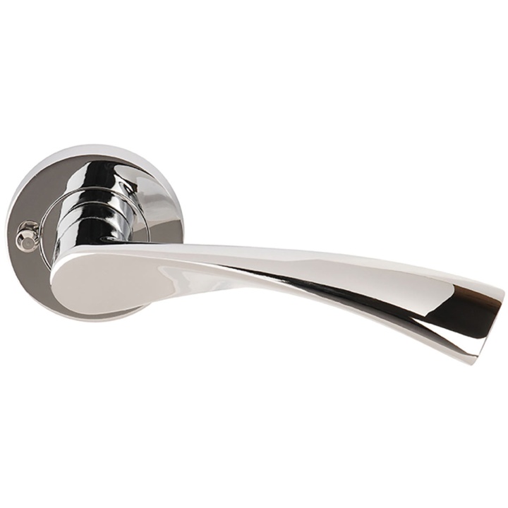 Flex Privacy Door Handle Polished Chrome