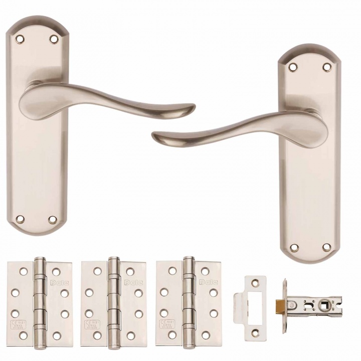 Sigma Latch Door Pack Satin Nickel Premier