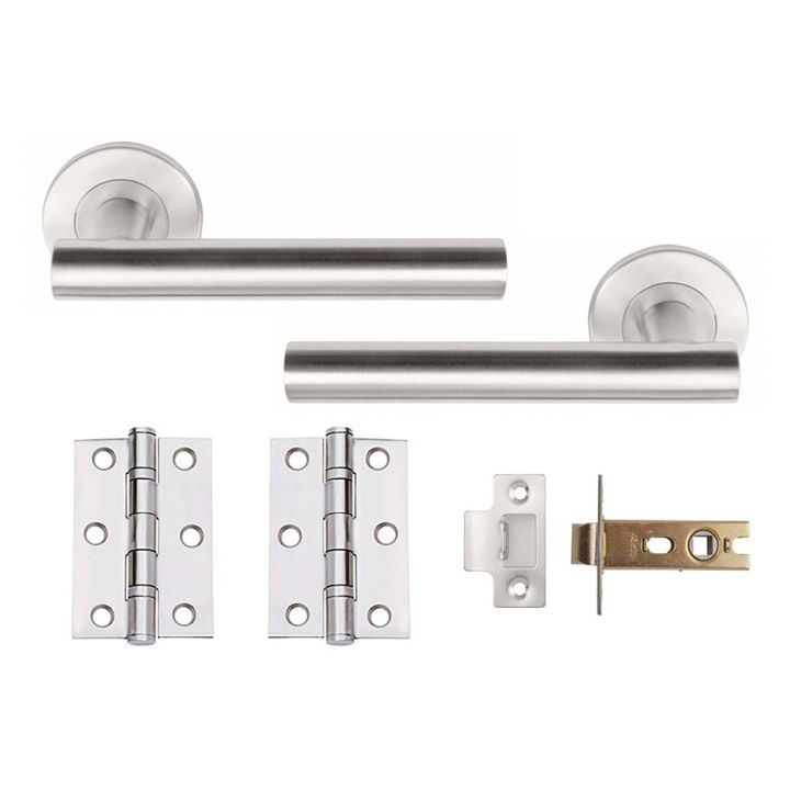 Zenith Door Pack Satin Stainless Steel 