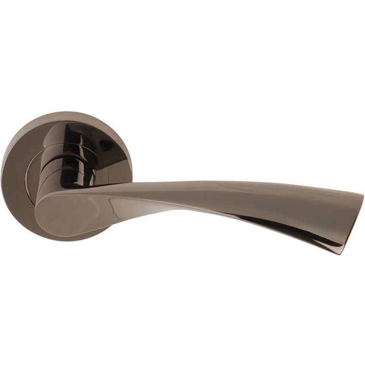 Flex Lever Door Handles Black Nickel