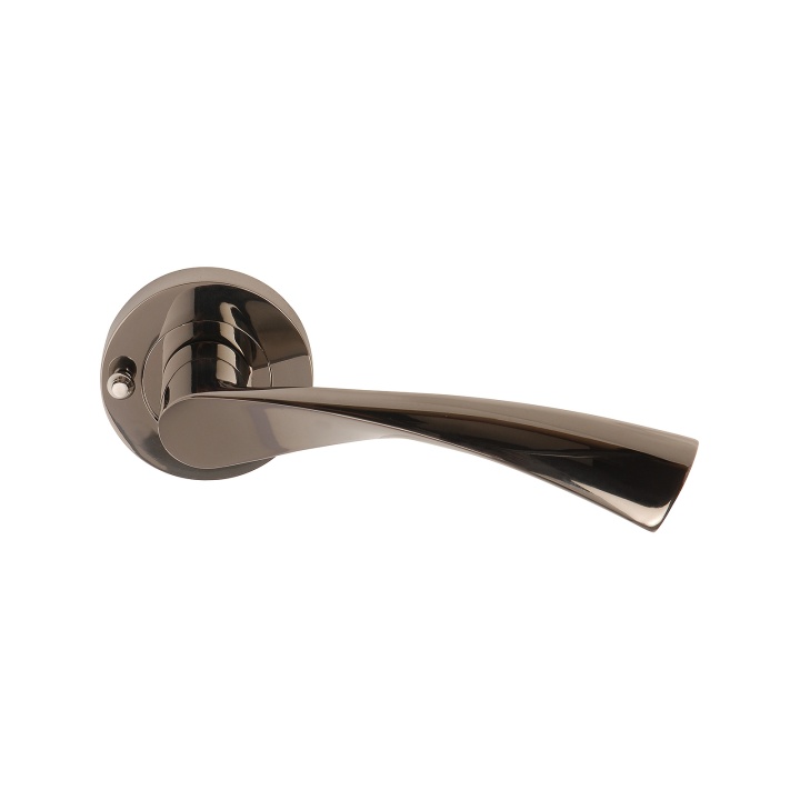 Flex Privacy Door Handle Black Nickel