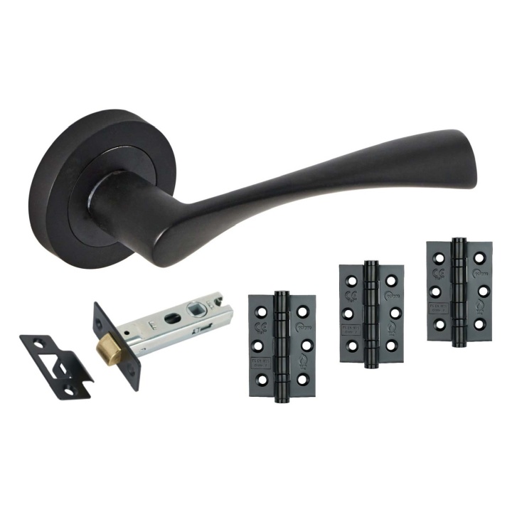 Matt Black Monza Door Pack