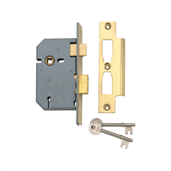 Union Y2277 3 Lever Mortice Sashlock Chrome 65mm