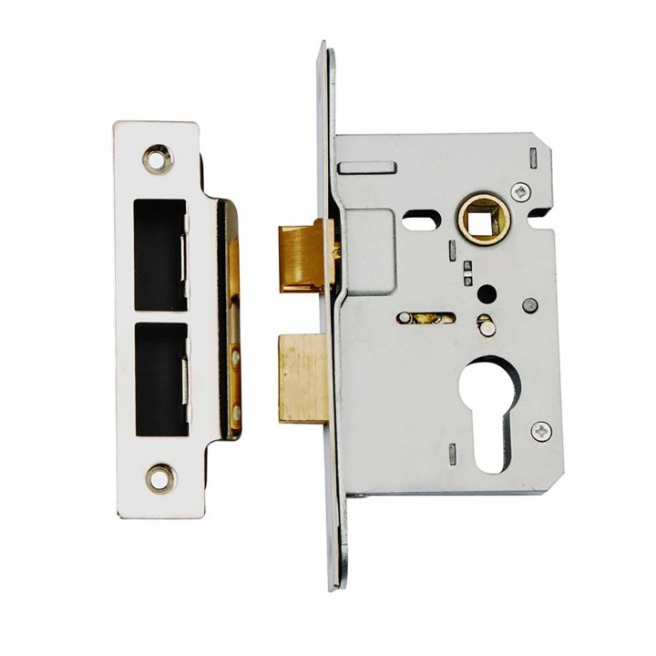 Dale Euro Mortice Sash Lock Stainless Steel 76mm