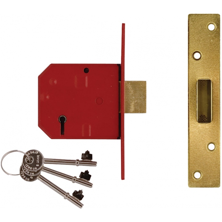 Union Y2134 BS3621 5 Lever Mortice Deadlock 67mm