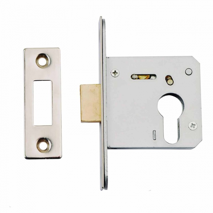 Dale Euro Mortice Deadlock Stainless Steel 76mm