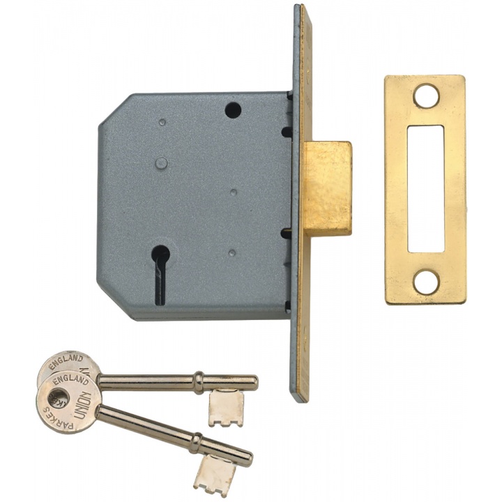 Union Y2177 3 Lever Mortice Deadlock 76mm