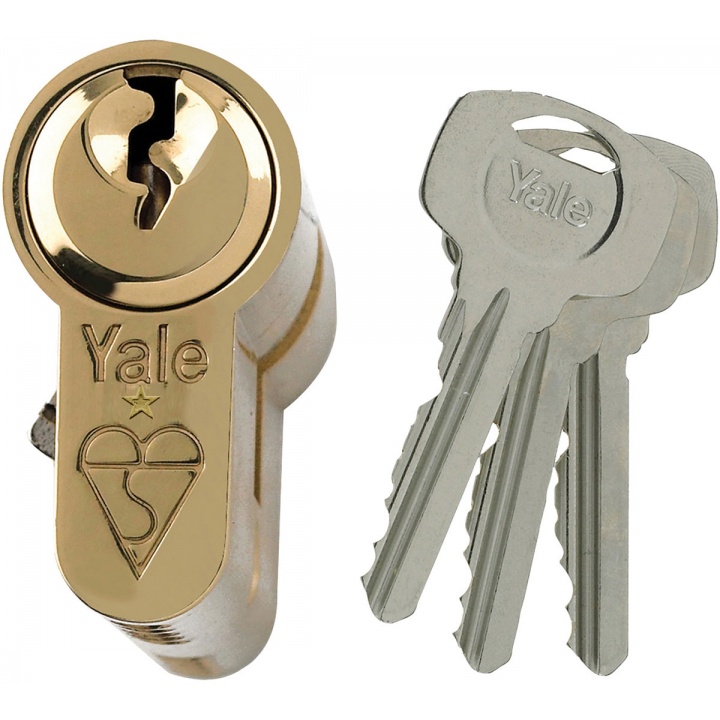 Yale BS Double Euro Cylinder 40/10/50