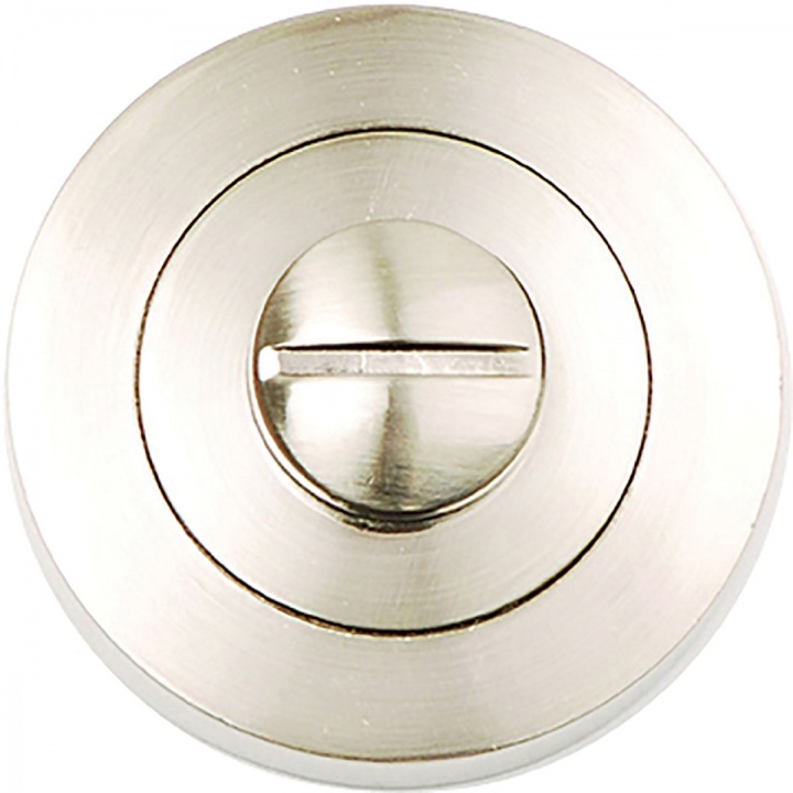 Astro Bathroom Thumb Turn Set Satin Nickel Plated