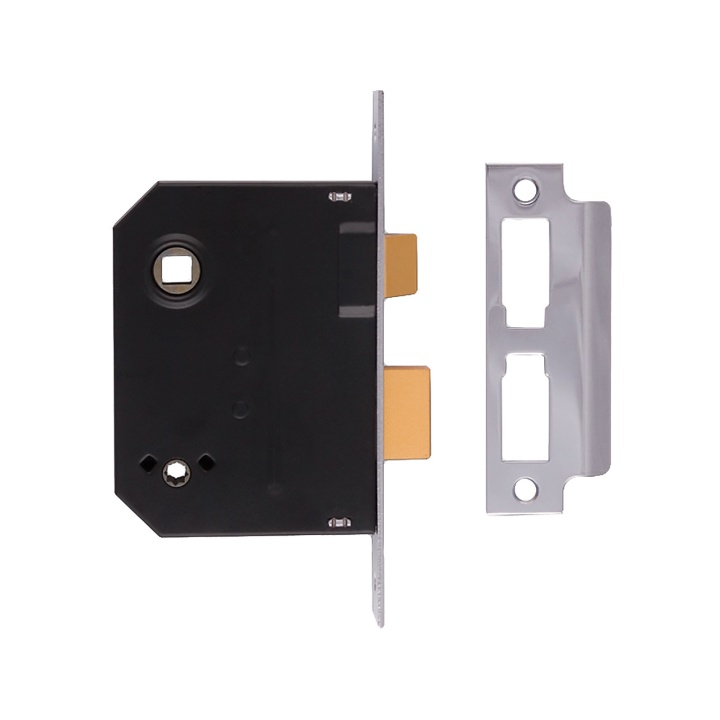 Union Y2294 Bathroom Mortice Lock Polished Brass 63mm