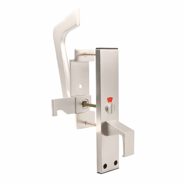 Facility Indicator Bolt Handle Satin Aluminium