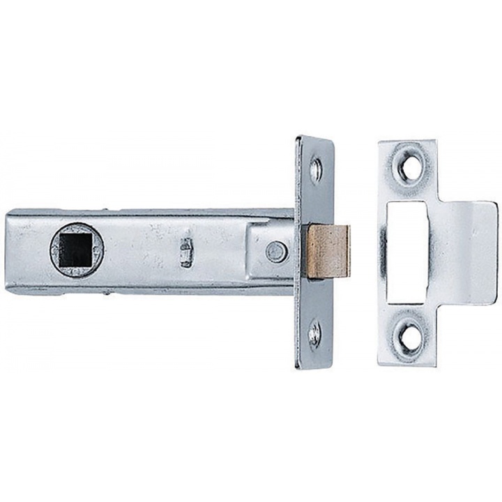 Dale Tubular Mortice Latch Nickel plated 76mm (PK 5)