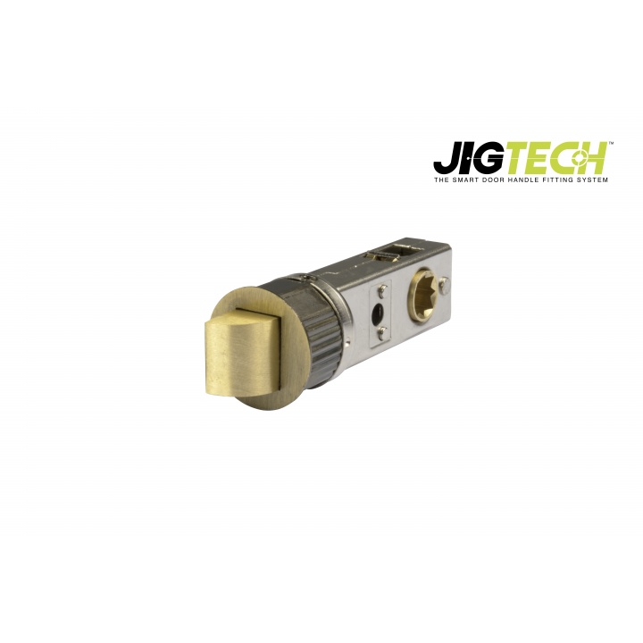 Jigtech SMART 57mm Backset Magnetic Mortice Latch Antique Brass Plated