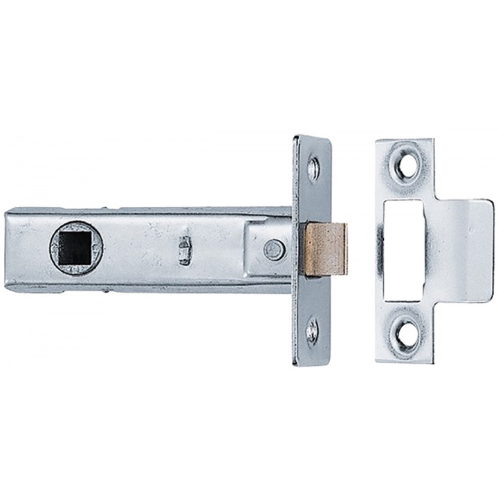 Dale 63m Tubular Mortice Latch Nickel Plated