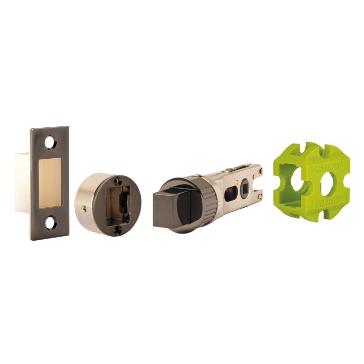 Jigtech CE SmartBolt Latch Black Nickel Selco