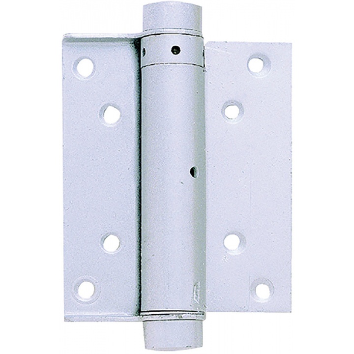 Double Action Spring Hinges Silver 100mm (PK 2)
