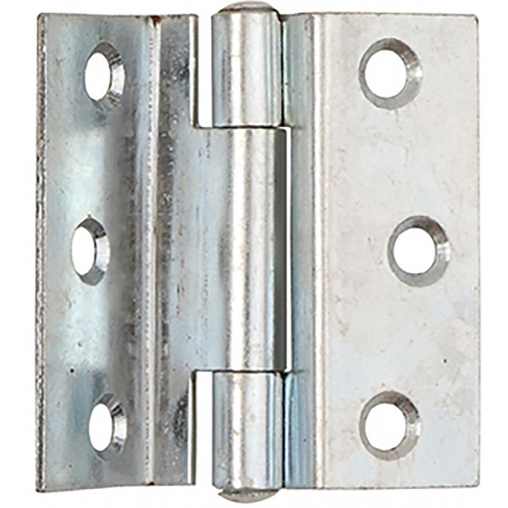 Stormproof Hinges Zinc Plated 63mm (PK 2) Selco