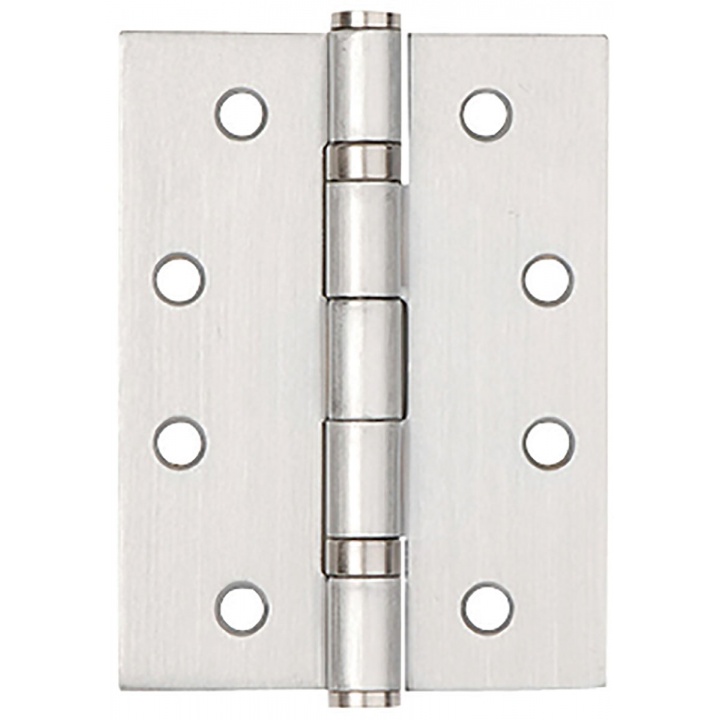 Ball Bearing Butt Hinges Satin Nickel 100 x 75mm Pk 24