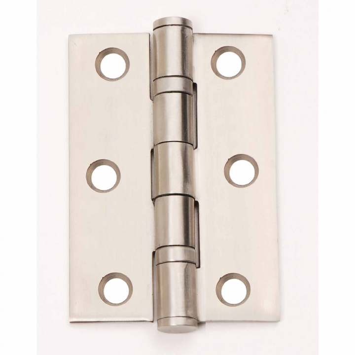 Ball Bearing Butt Hinges Satin Stainless Steel 76 x 50mm Pk 24