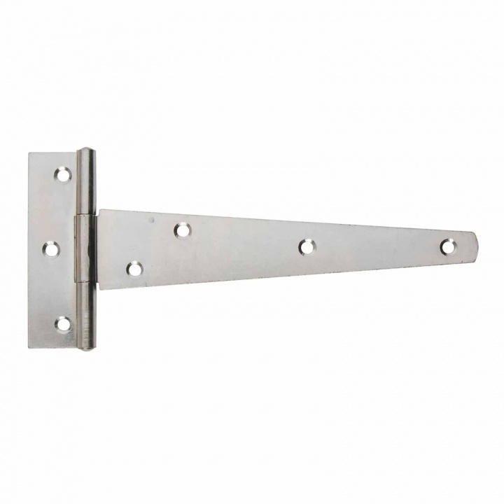 Light Tee Hinges Bright Zinc Plated 152mm Pk 2