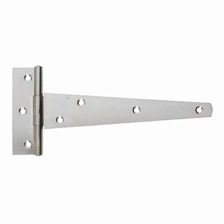 Light Tee Hinges Bright Zinc Plated 305mm Pk 2