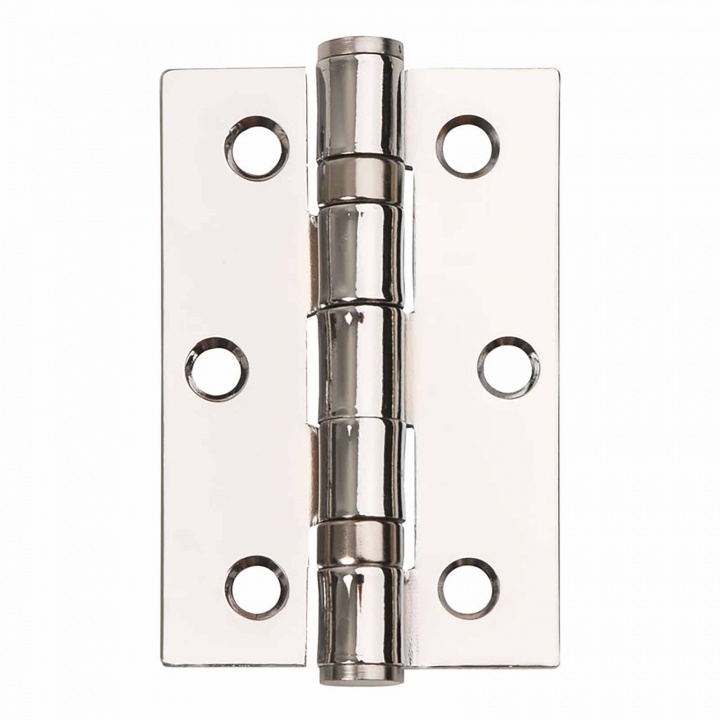 Ball Bearing Butt Hinges Polished Chrome 76 x 50mm Pk 24