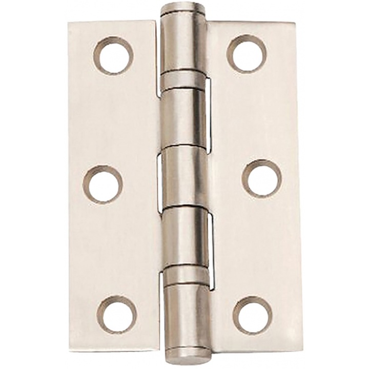Ball Bearing Butt Hinges Satin Stainles Steel 76mm