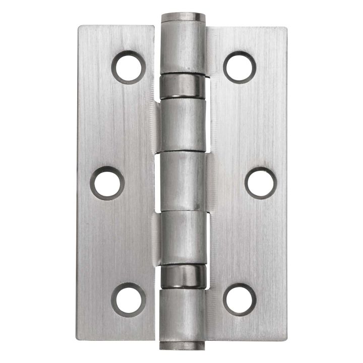 Ball Bearing Butt Hinges Stain Stainless Steel 75 x 50mm Pack of 2