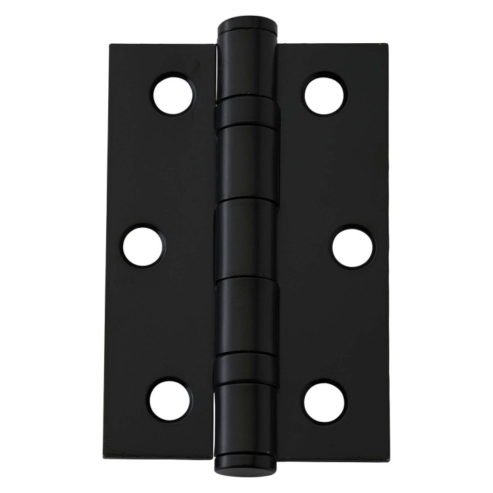 Black Ball Bearing Butt Hinges 100 x 75mm Pack of 2