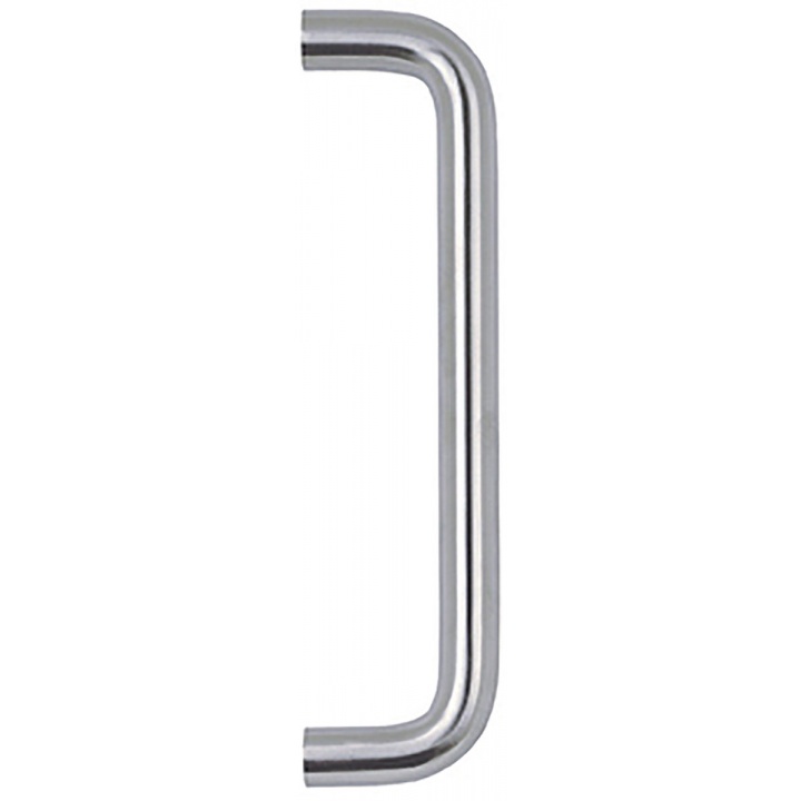 Round Bar Pull Handle Bolt Through Stainless Steel 150mm x 19mm